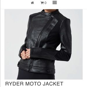 NWT Blanc Noir Ryder Moto Jacket